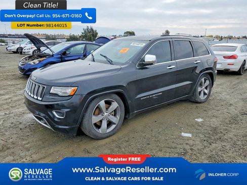 Used 2014 Jeep Grand Cherokee Overland w/ Advanced Technology Group image 1