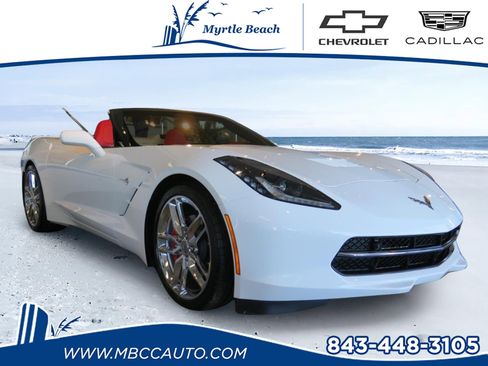 Used 2019 Chevrolet Corvette Stingray Convertible w/ 2LT Preferred Equipment Group image 1