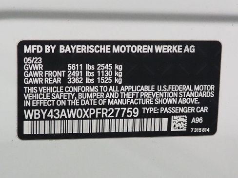 Used 2023 BMW i4 eDrive35 RWD image 74
