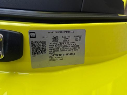 Used 2023 Chevrolet Corvette Stingray w/ Stealth Interior Trim Package image 25