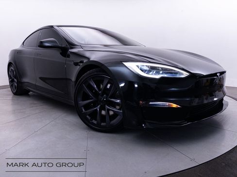 Used 2021 Tesla Model S Plaid AWD/4WD image 1