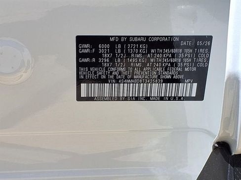 New 2026 Subaru Ascent Premium AWD/4WD image 9
