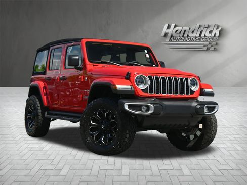 Used 2024 Jeep Wrangler Sahara w/ Safety Group AWD/4WD image 2
