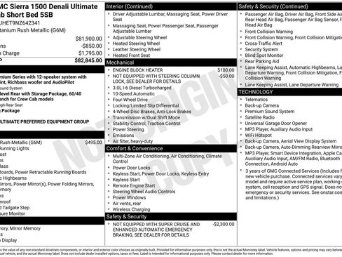 Used 2022 GMC Sierra 1500 Denali Ultimate AWD/4WD image 32