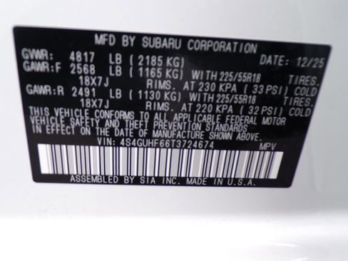 New 2026 Subaru Crosstrek 2.5i Sport AWD/4WD image 24