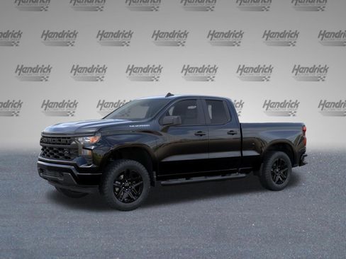 New 2026 Chevrolet Silverado 1500 Custom w/ Turbomax Blackout Package RWD image 3