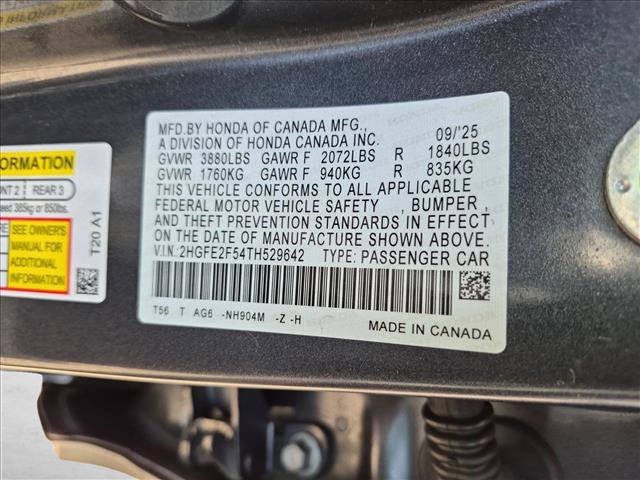 Used 2026 Honda Civic Sport image 30