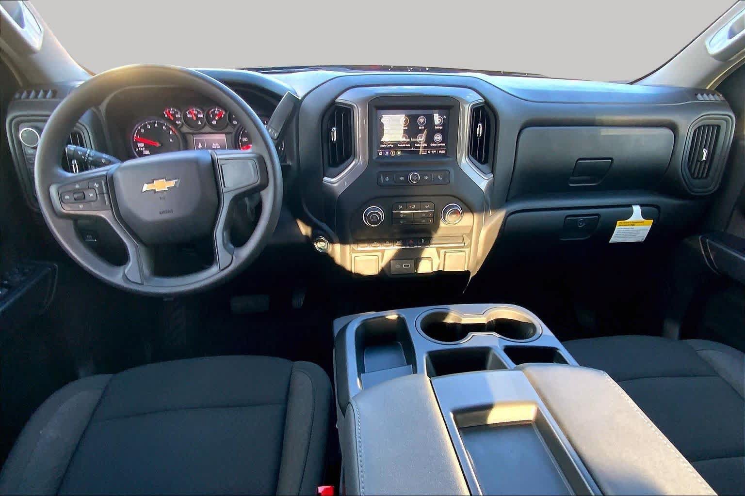 Used 2026 Chevrolet Silverado 1500 Custom w/ Turbomax Blackout Package AWD/4WD image 16