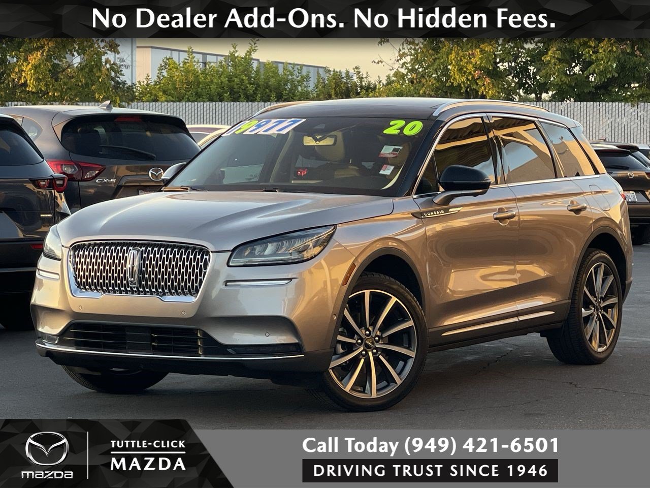 Used 2020 Lincoln Corsair Reserve FWD image 1