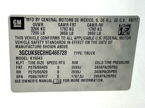 Used 2017 Chevrolet Silverado 1500 LTZ w/ High Desert Package image 33