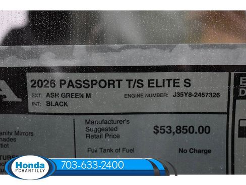 New 2026 Honda Passport TrailSport Elite image 40