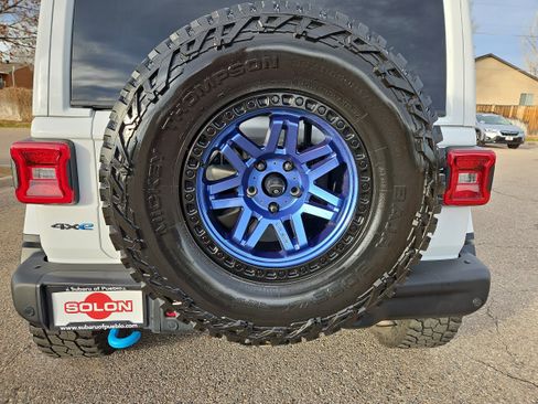 Used 2021 Jeep Wrangler Unlimited Rubicon 4xe w/ Steel Bumper Group image 27