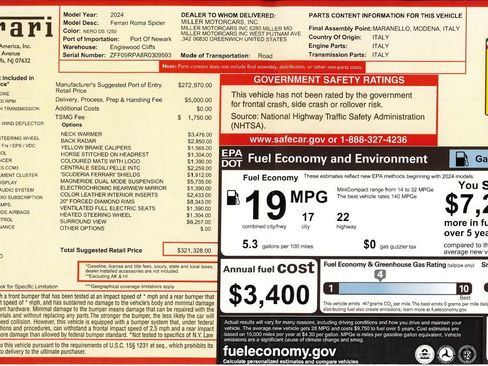 Certified 2024 Ferrari Roma Spider image 2