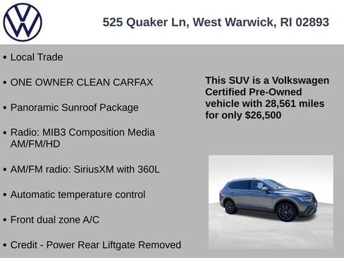 Certified 2023 Volkswagen Tiguan SE AWD/4WD image 7