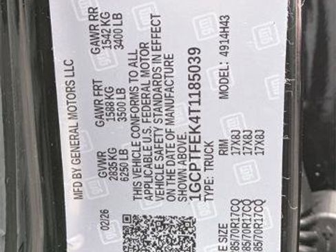 New 2026 Chevrolet Colorado ZR2 w/ Technology Package image 34