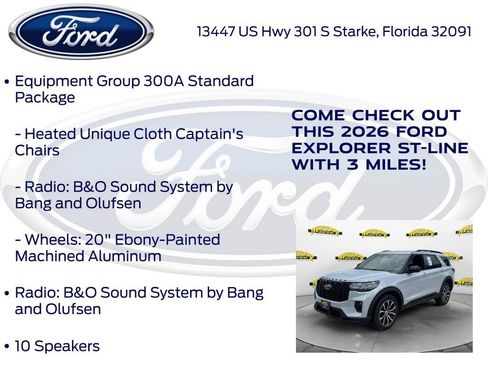 New 2026 Ford Explorer ST-Line AWD/4WD image 15