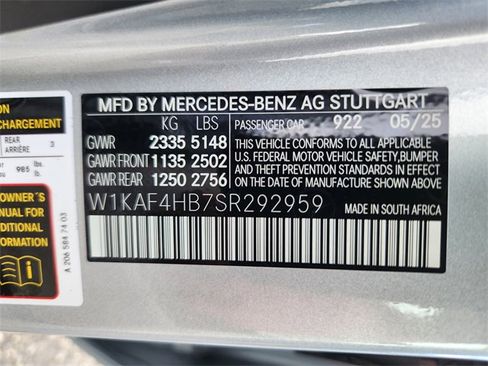 New 2025 Mercedes-Benz C 300 4MATIC Sedan image 26