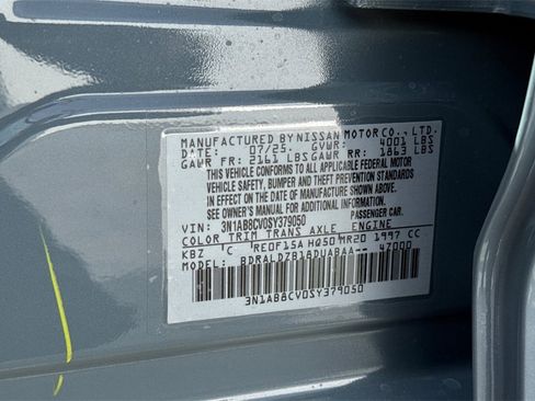 New 2025 Nissan Sentra SV w/ SV Premium Package image 21