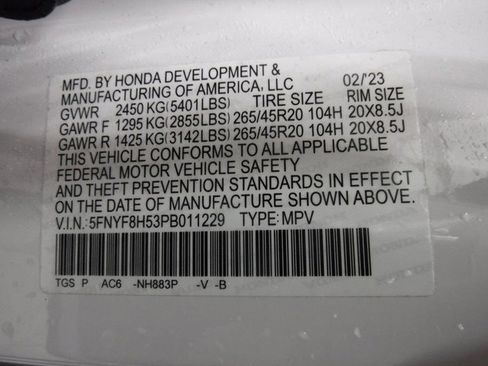 Used 2023 Honda Passport EX-L image 35