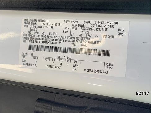 Used 2021 Ford Transit 250 Low Roof image 20