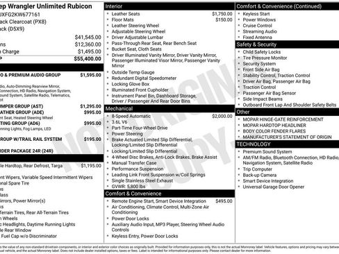 Used 2019 Jeep Wrangler Unlimited Rubicon image 31