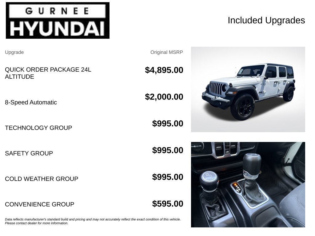 Used 2019 Jeep Wrangler Unlimited Sport AWD/4WD image 4