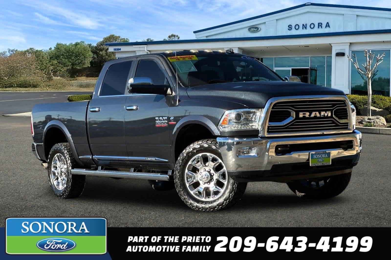 Used 2016 RAM 3500 Laramie Longhorn AWD/4WD image 1