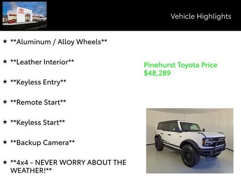 Used 2023 Ford Bronco Wildtrak image 13