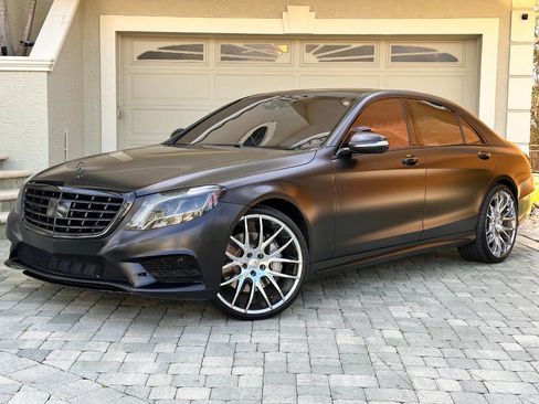 Used 2015 Mercedes-Benz S 550 S 550 4dr Sedan w/ Sport Package image 1