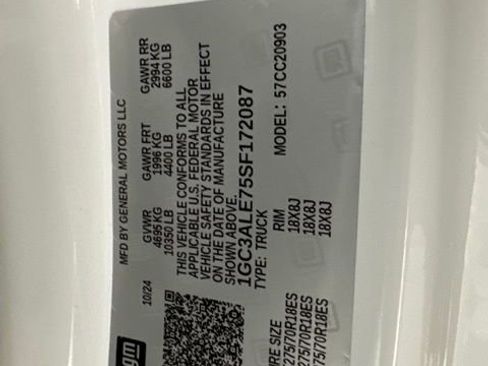 New 2025 Chevrolet Silverado 2500 W/T RWD image 13