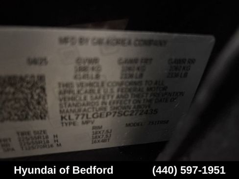 Used 2025 Chevrolet Trax RS w/ Sunroof Package FWD image 11