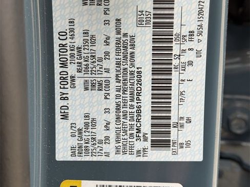 Certified 2023 Ford Bronco Sport Big Bend w/ Convenience Package image 30