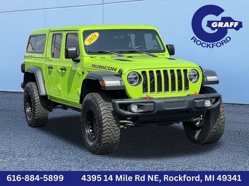 Used 2021 Jeep Gladiator Rubicon AWD/4WD image 1