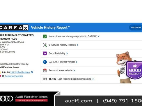 Used 2023 Audi S4 Premium Plus w/ Premium Plus Package image 2