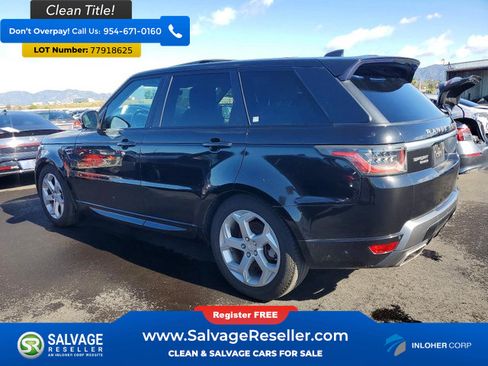 Used 2018 Land Rover Range Rover Sport HSE AWD/4WD image 3
