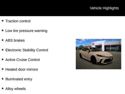 Used 2025 Toyota Camry SE image 3