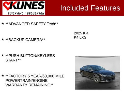 Used 2025 Kia K4 FWD image 2