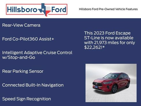 Used 2023 Ford Escape ST-Line w/ Tech Pack #1 FWD image 6