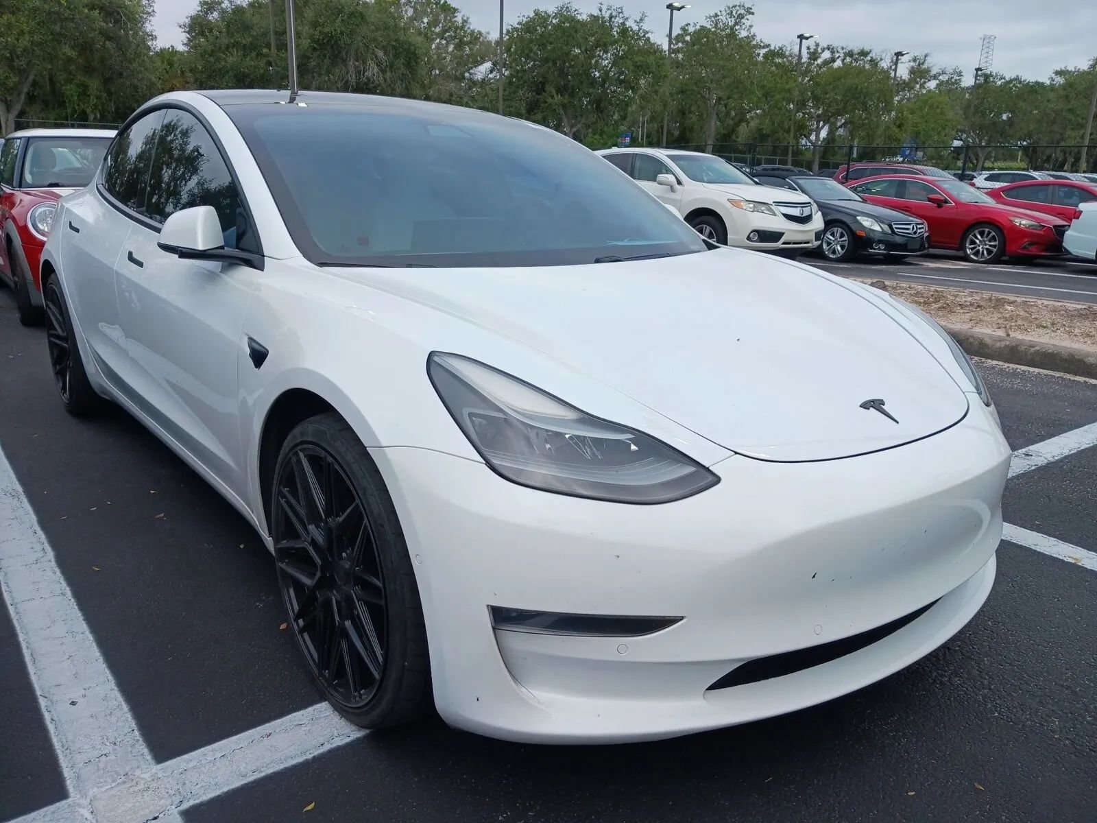 Used 2021 Tesla Model 3 Performance AWD/4WD image 2