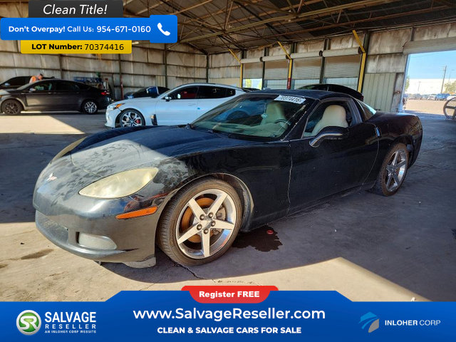Used 2005 Chevrolet Corvette Coupe w/ Preferred Equipment Group RWD image 1