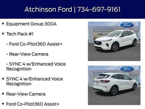 Certified 2023 Ford Escape ST-Line w/ Tech Pack #1 image 12