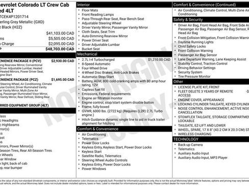 Used 2023 Chevrolet Colorado LT w/ LT Convenience Package II image 22