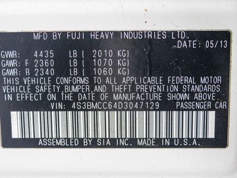 Used 2013 Subaru Legacy 2.5i Premium image 51