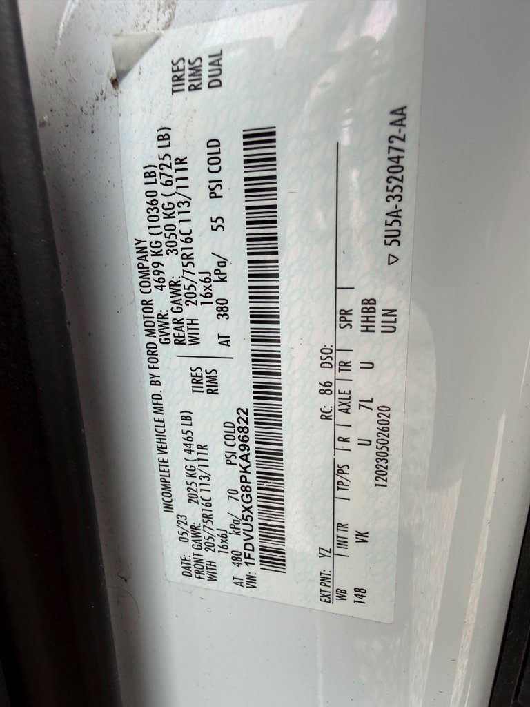 Certified 2023 Ford Transit 350 XL AWD/4WD image 22