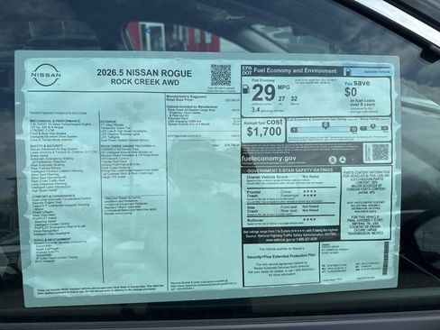 New 2026 Nissan Rogue SV AWD/4WD image 39