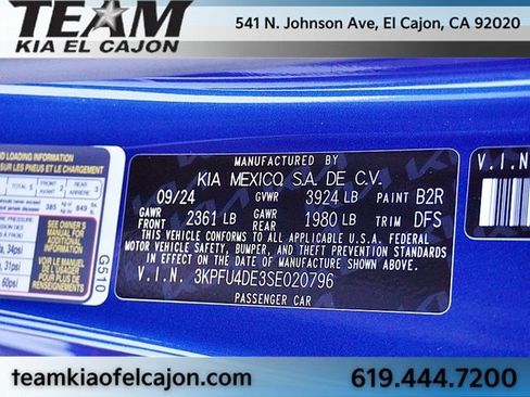 Certified 2025 Kia K4 EX image 35