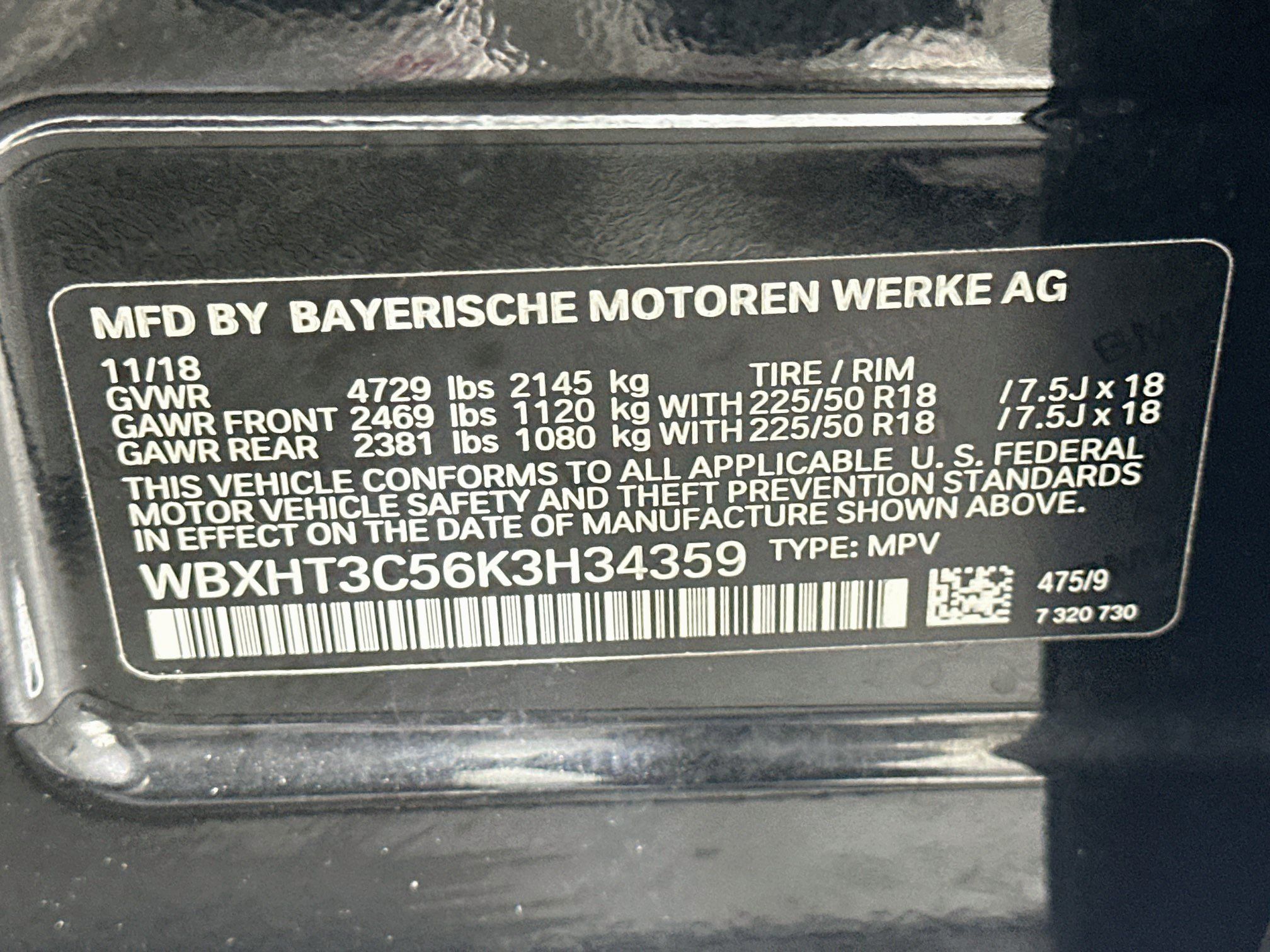 Used 2019 BMW X1 xDrive28i w/ Convenience Package AWD/4WD image 12