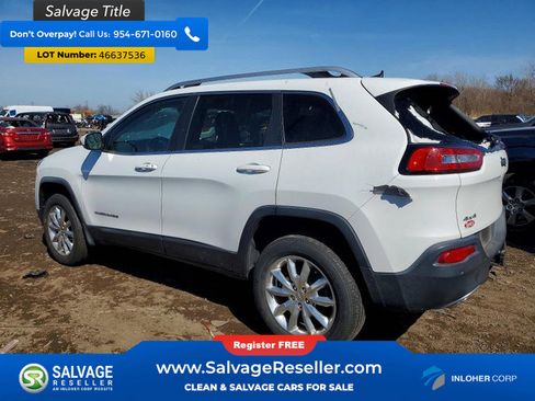 Used 2016 Jeep Cherokee Limited w/ Luxury Group AWD/4WD image 3