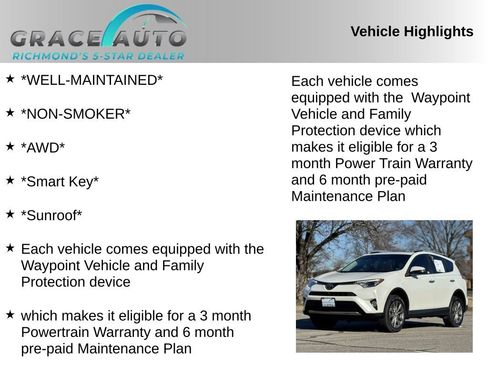 Used 2016 Toyota RAV4 Limited image 2