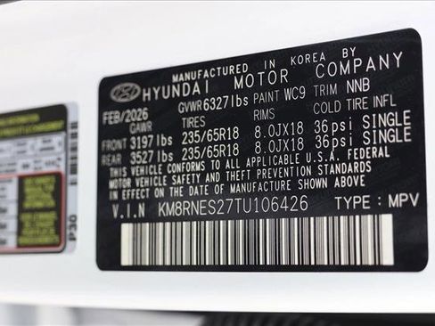 New 2026 Hyundai Palisade SEL image 26